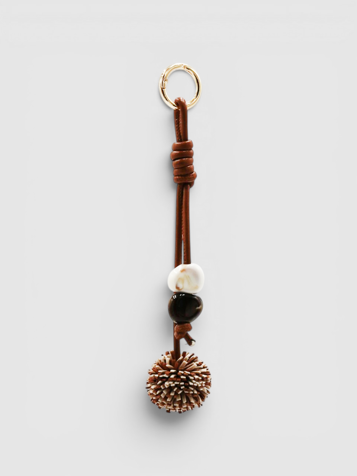 Charm Pompon and Stone