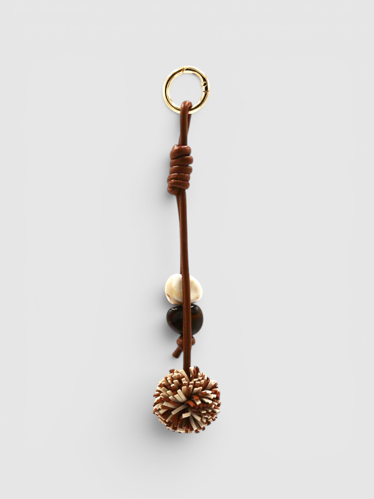 Charm Pompon and Stone
