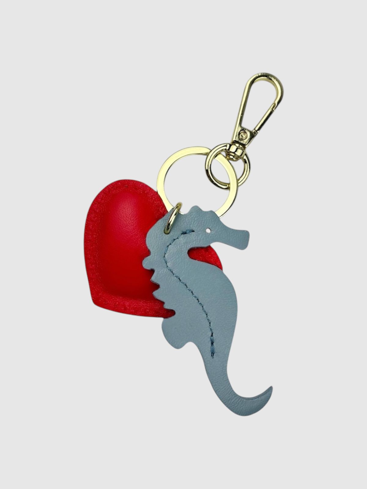 Portachiavi cuore rosso