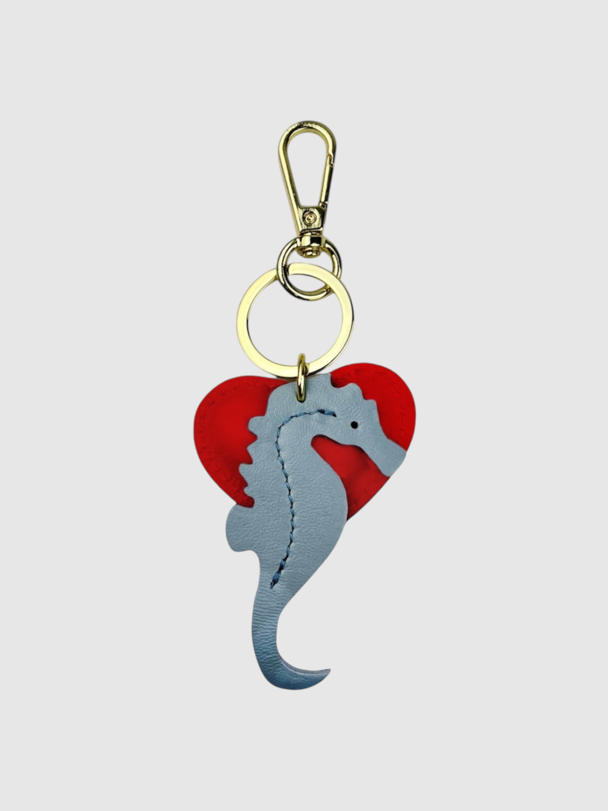 Portachiavi cuore rosso