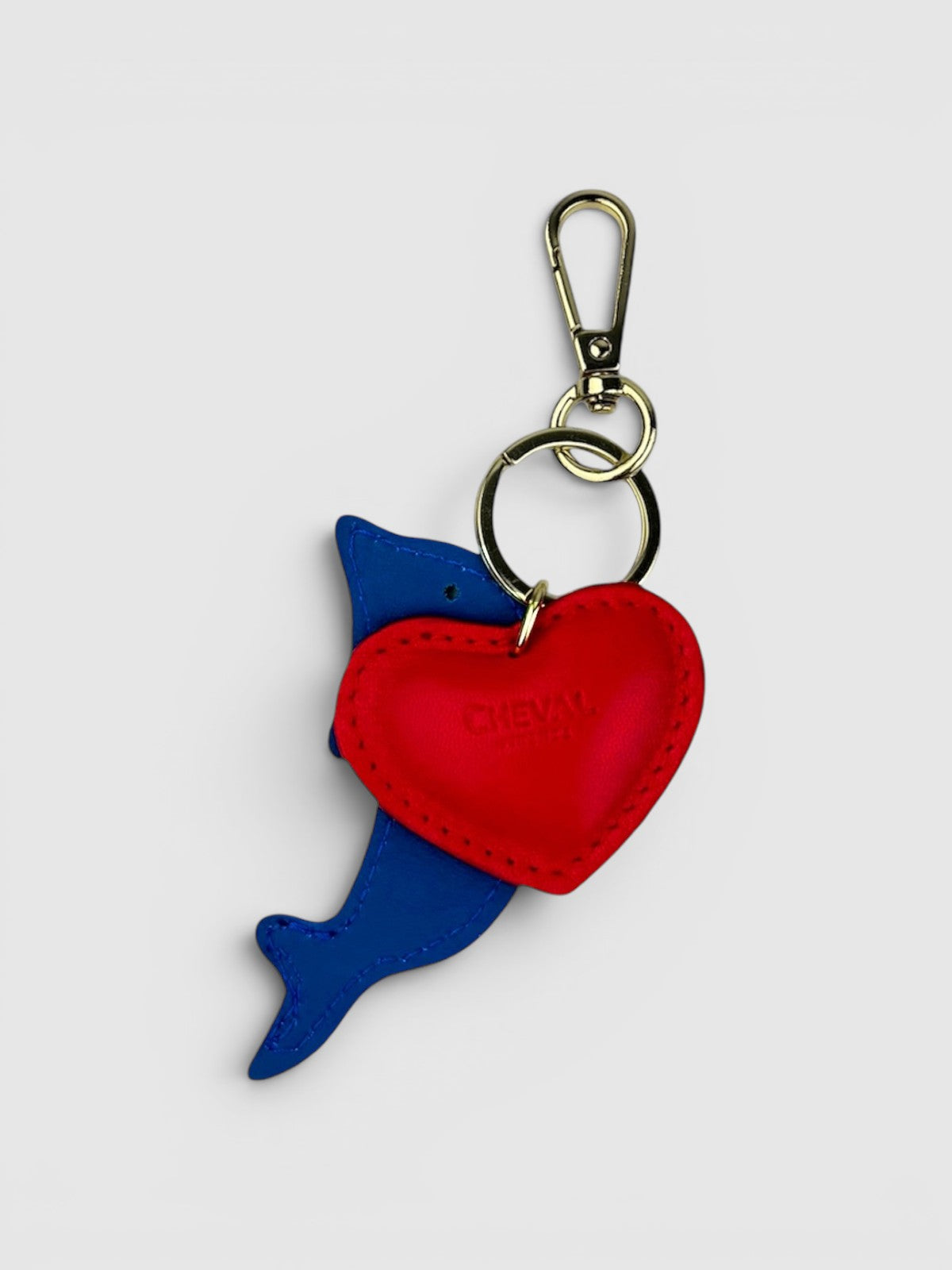Red heart keychain