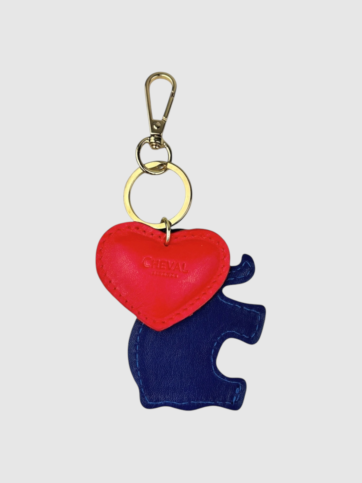 Portachiavi cuore rosso