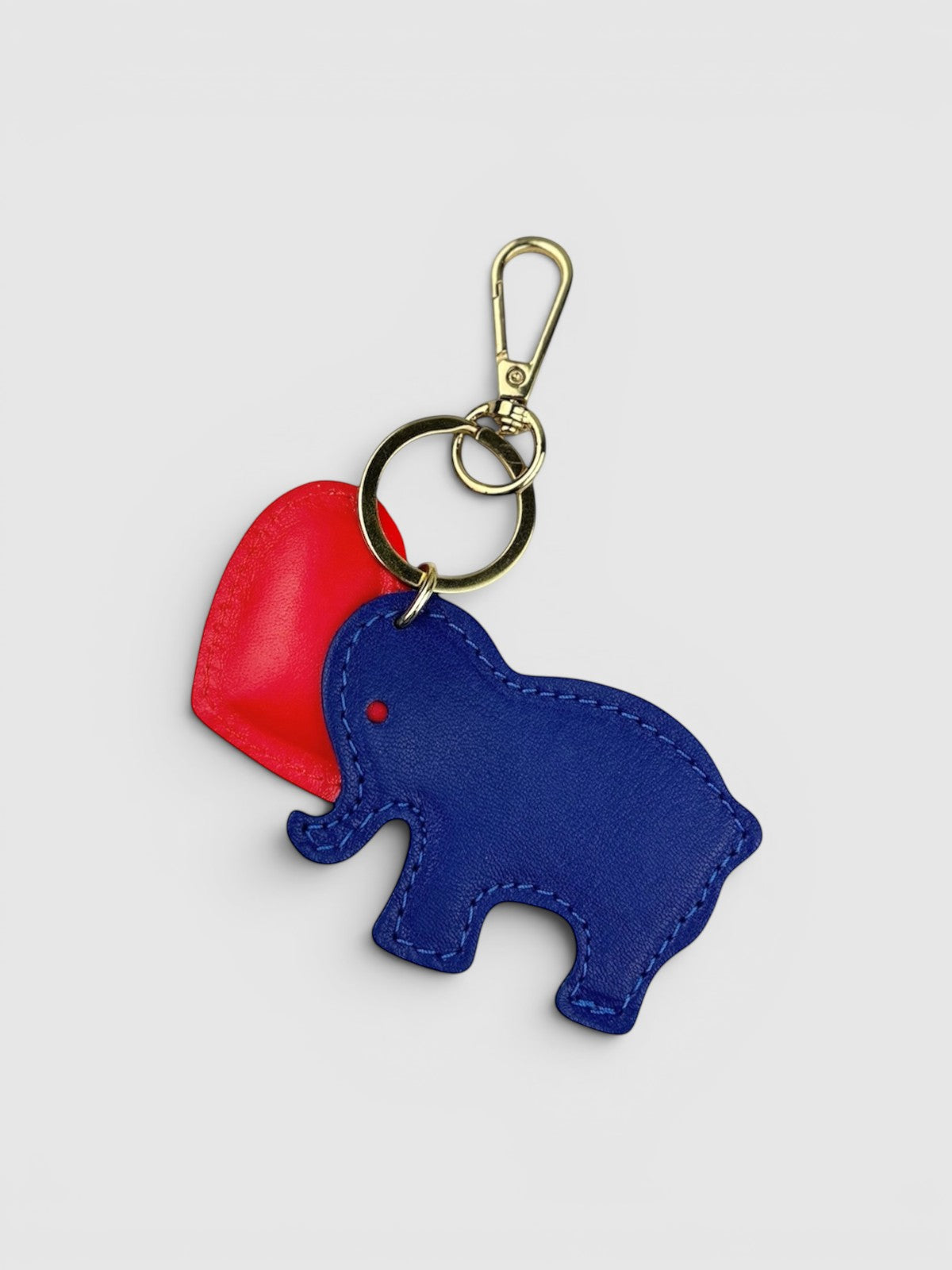 Red heart keychain