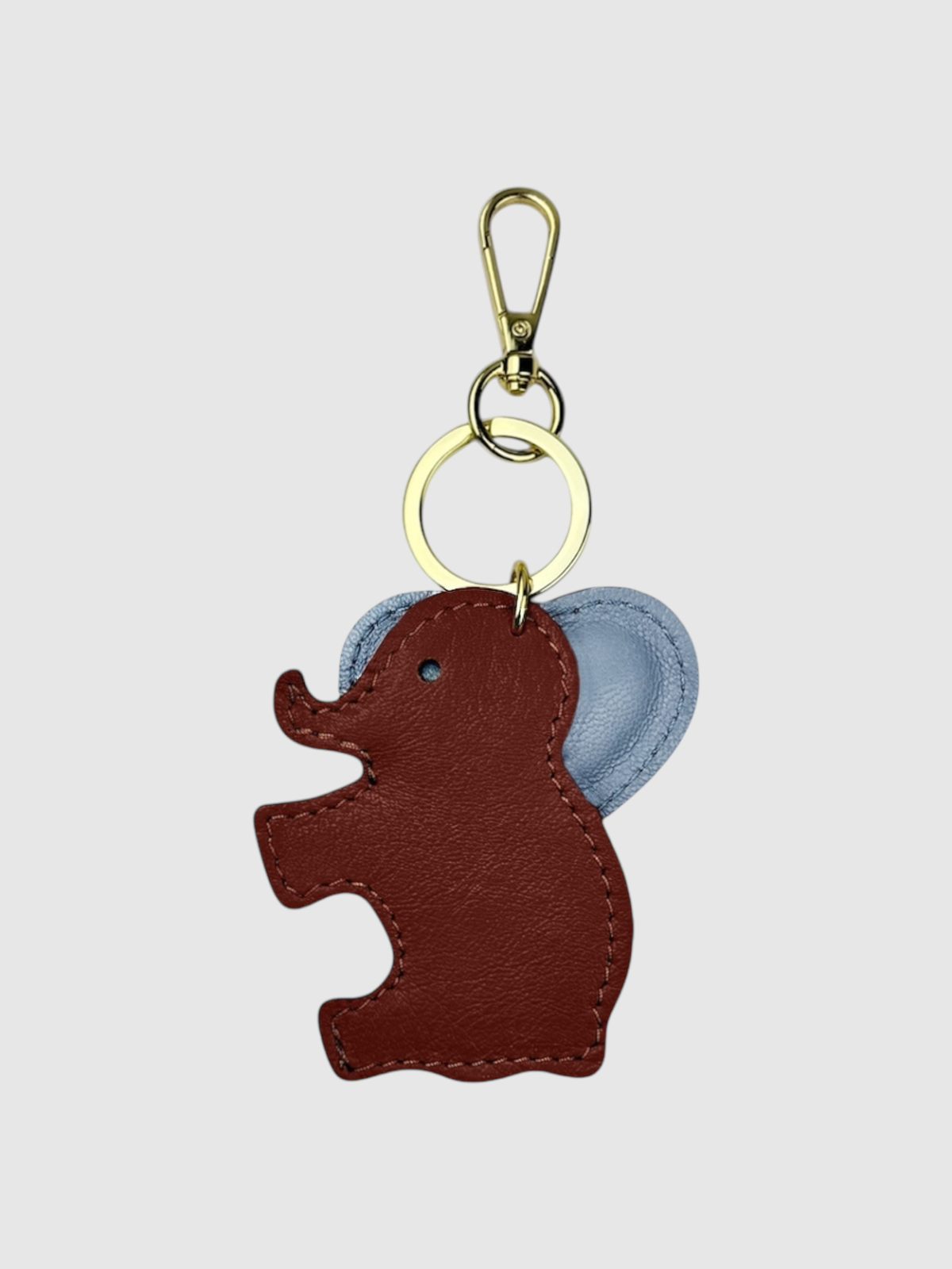 Portachiavi cuore celeste