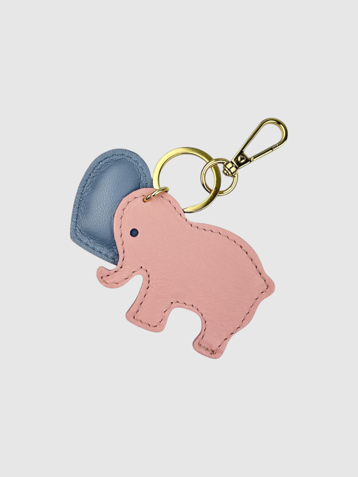 Portachiavi cuore celeste