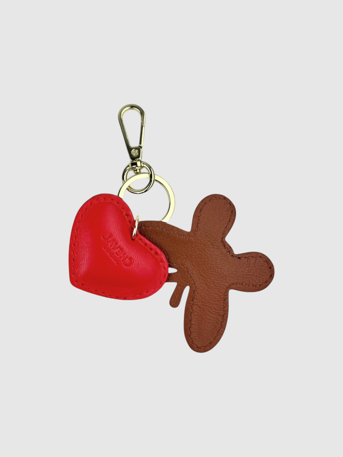 Portachiavi cuore rosso