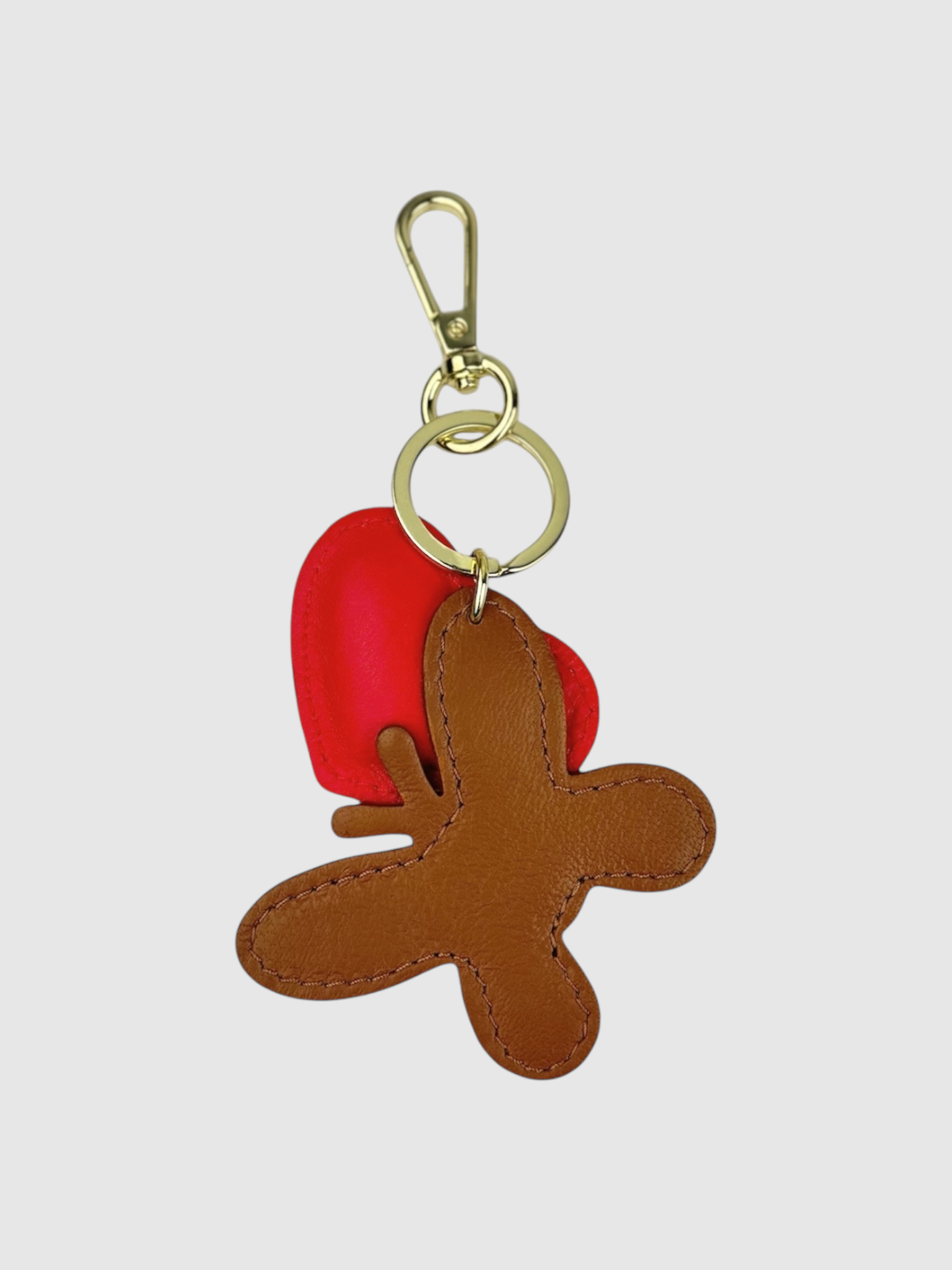 Portachiavi cuore rosso