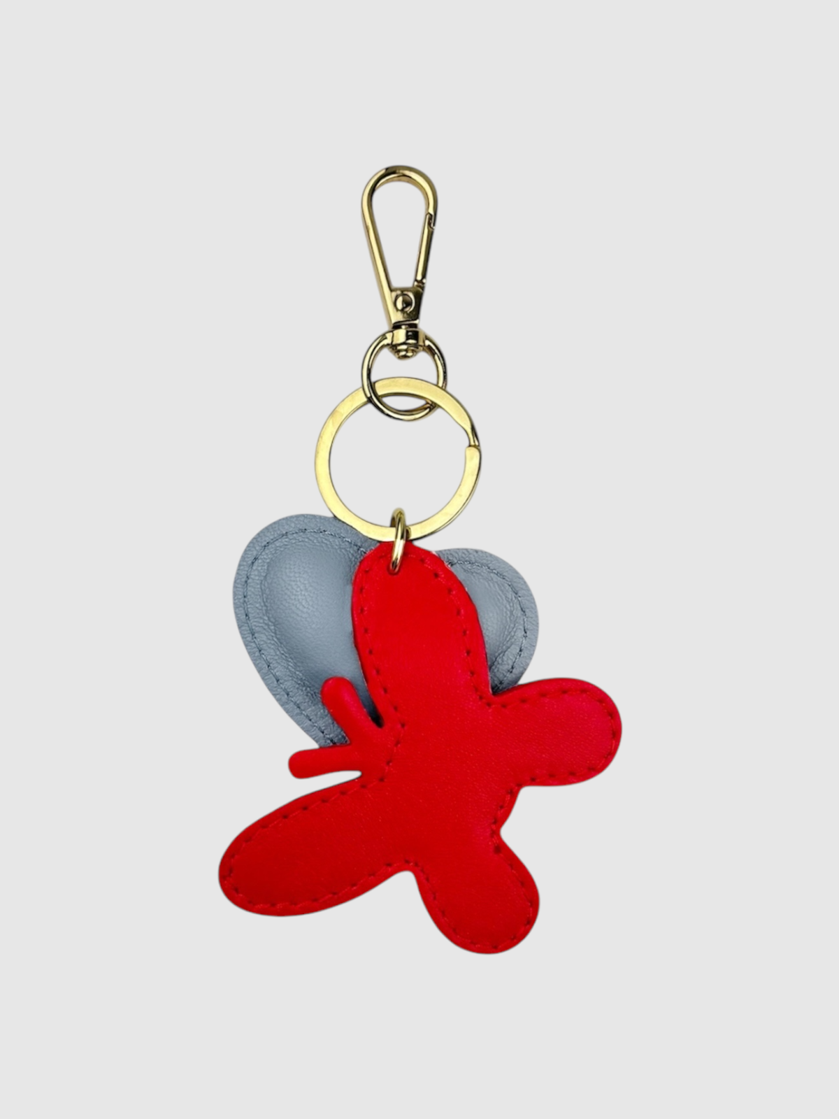 Portachiavi cuore celeste