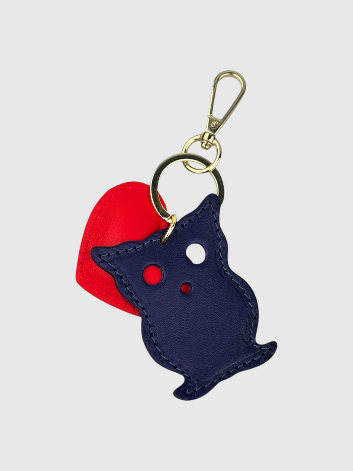 Portachiavi cuore rosso