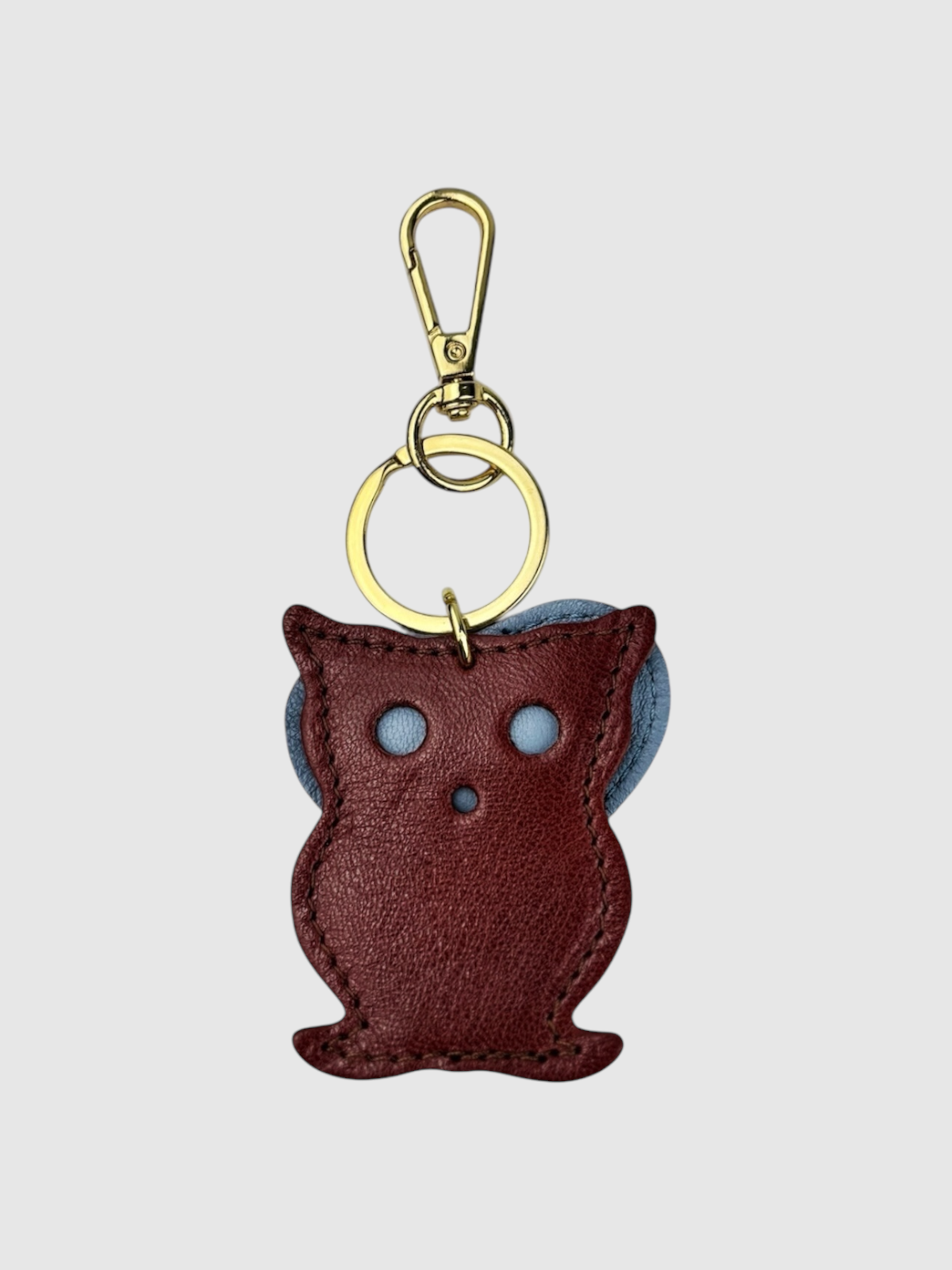 Portachiavi cuore celeste