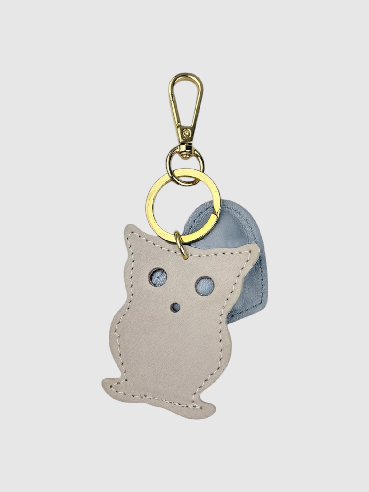 Portachiavi cuore celeste