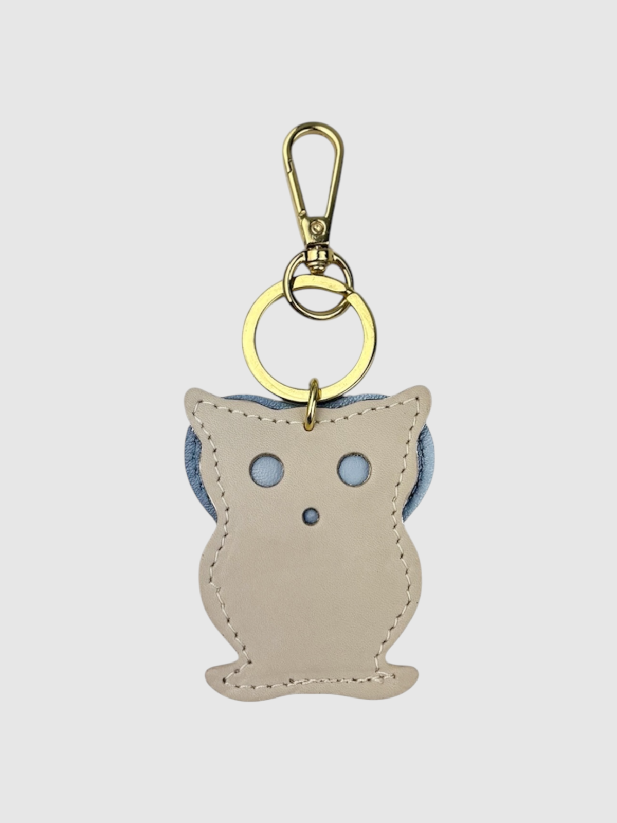 Portachiavi cuore celeste