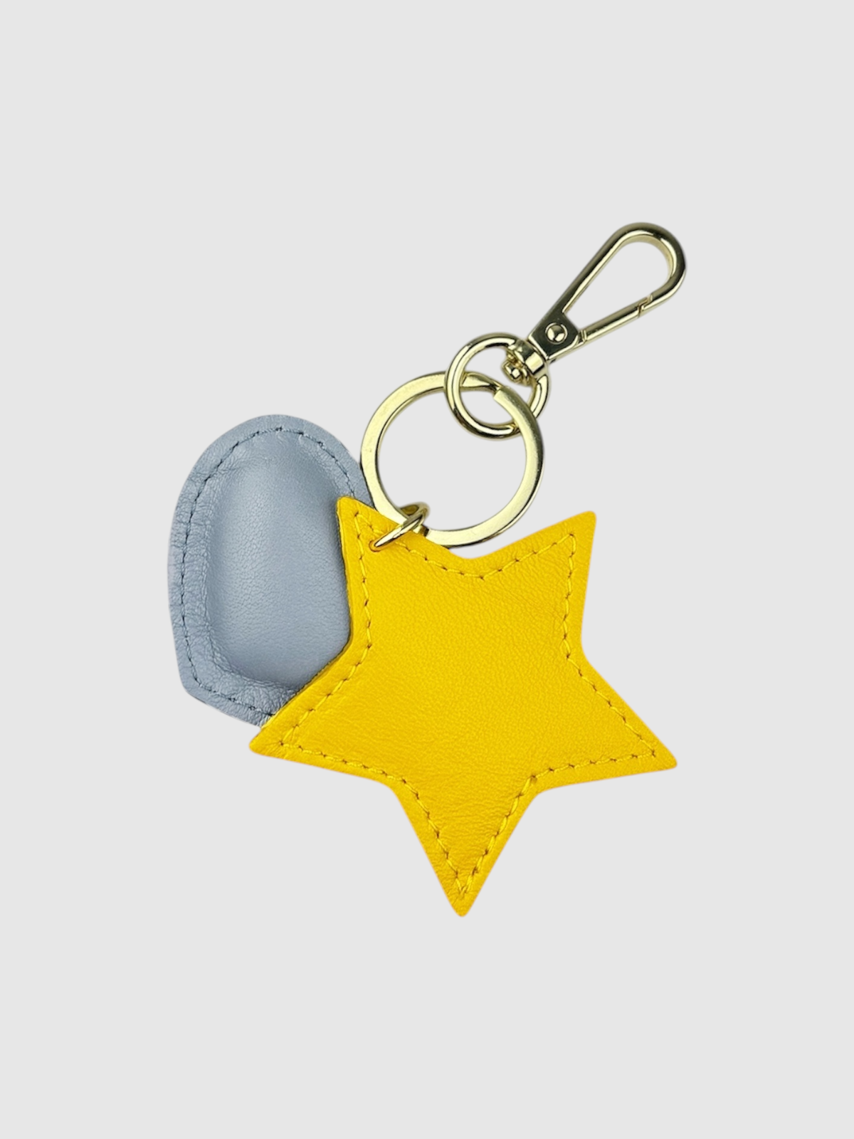 Portachiavi cuore celeste