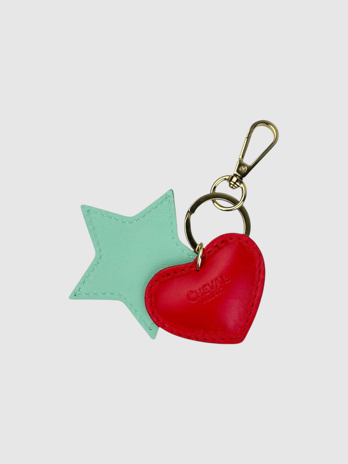 Portachiavi cuore rosso