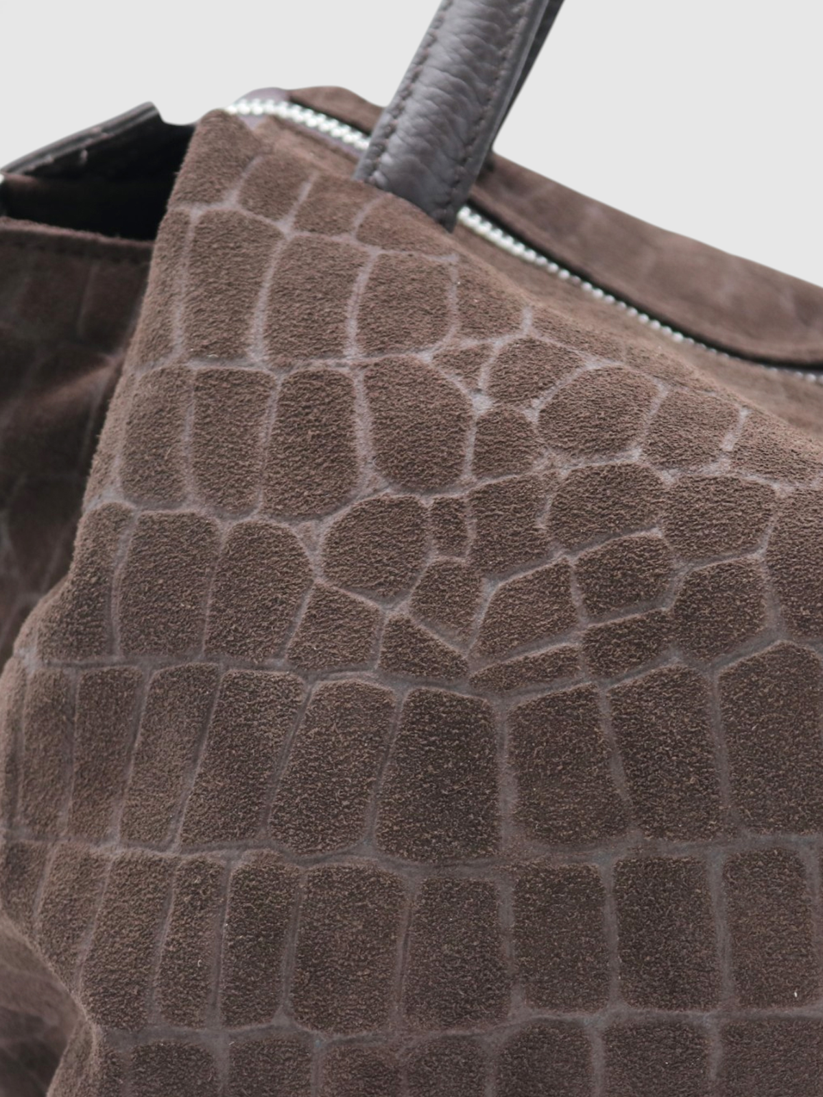 Algedi Suede Croc