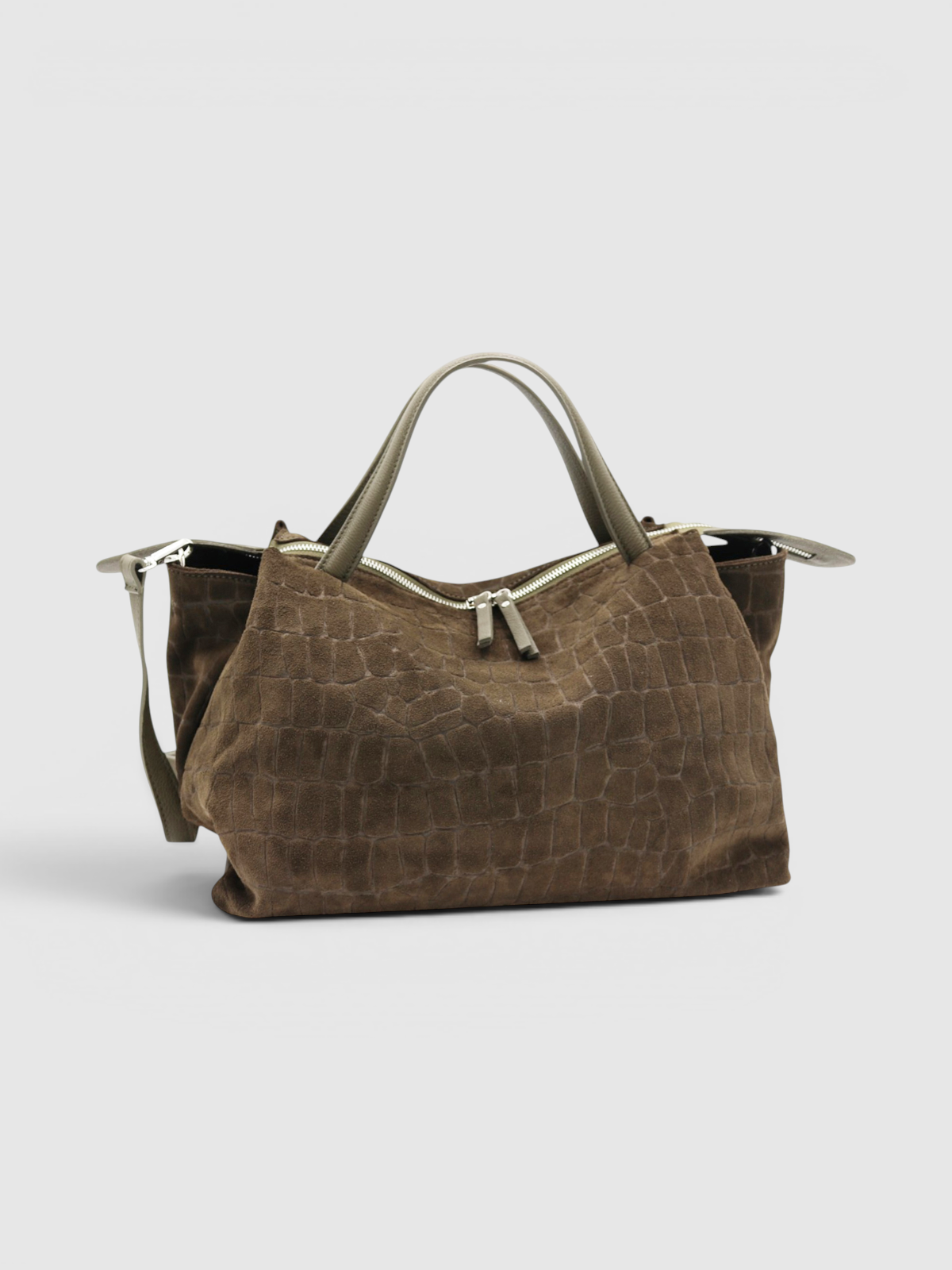 Algedi Suede Croc