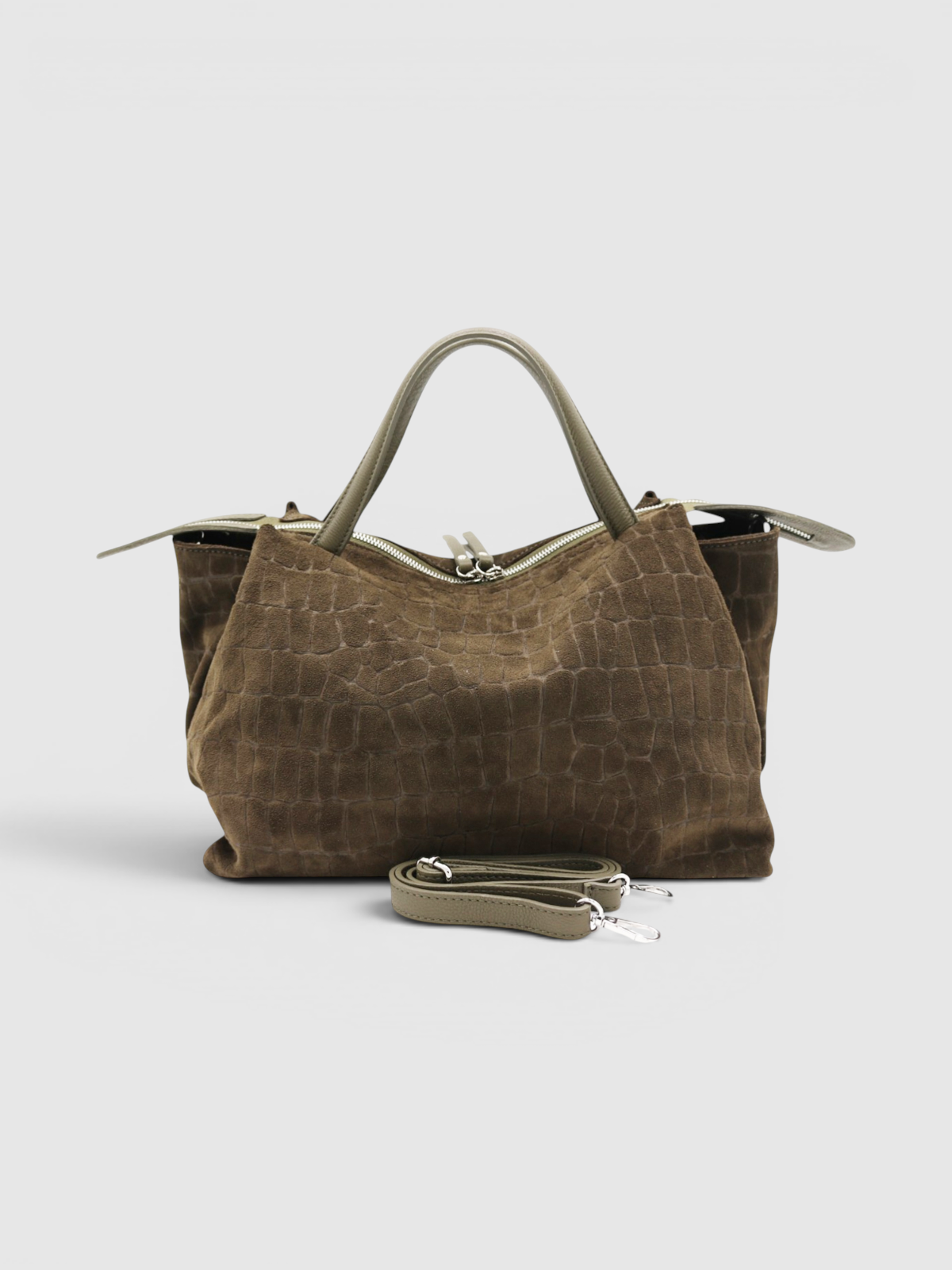 Algedi Suede Croc