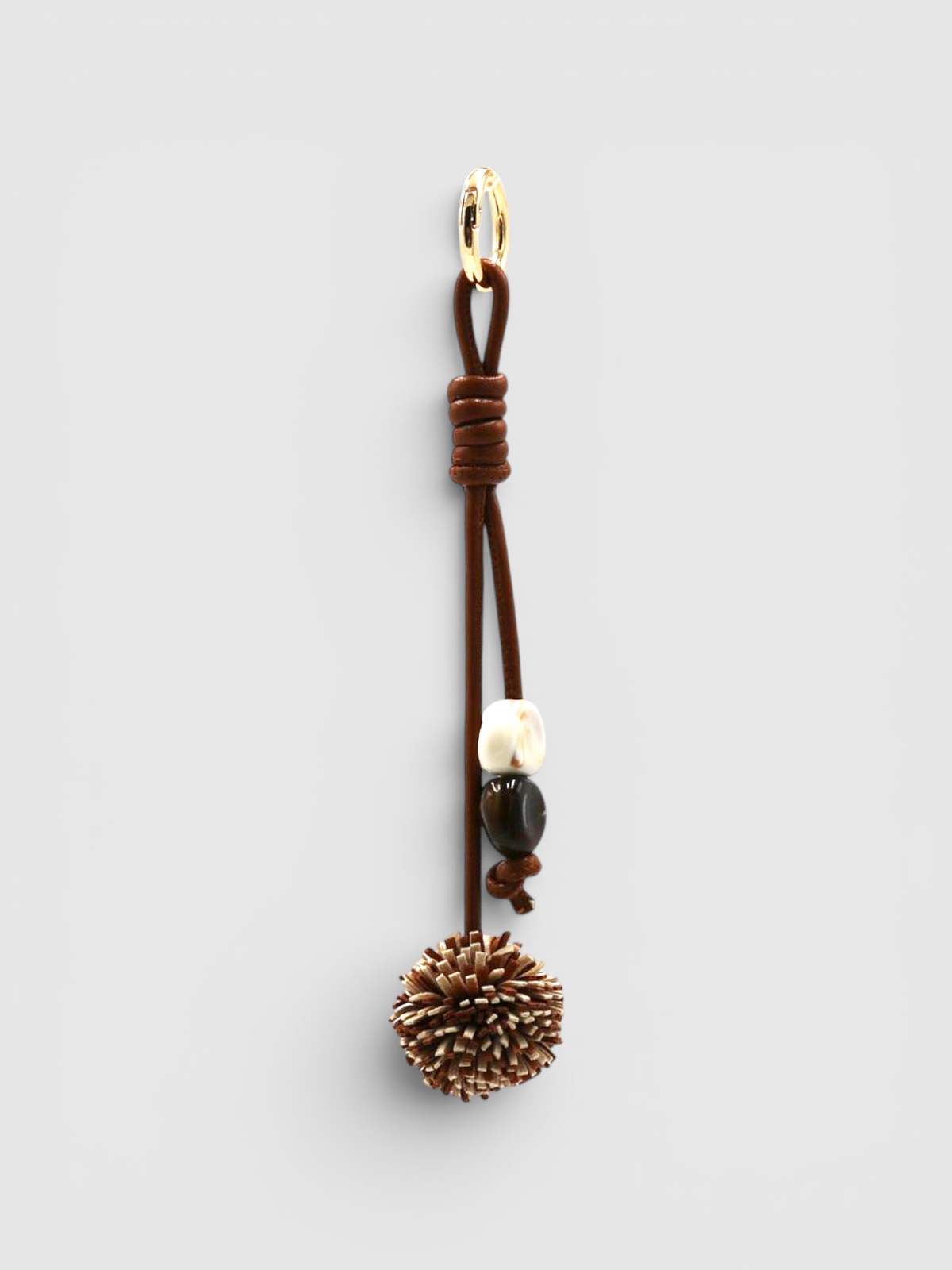 Charm Pompon and Stone