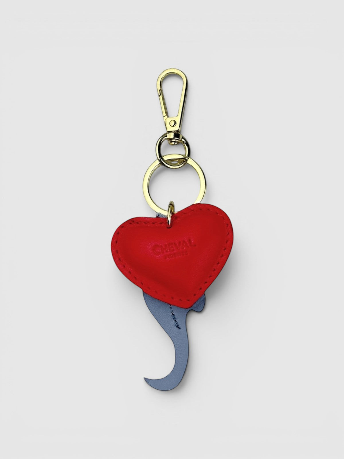 Red heart keychain 