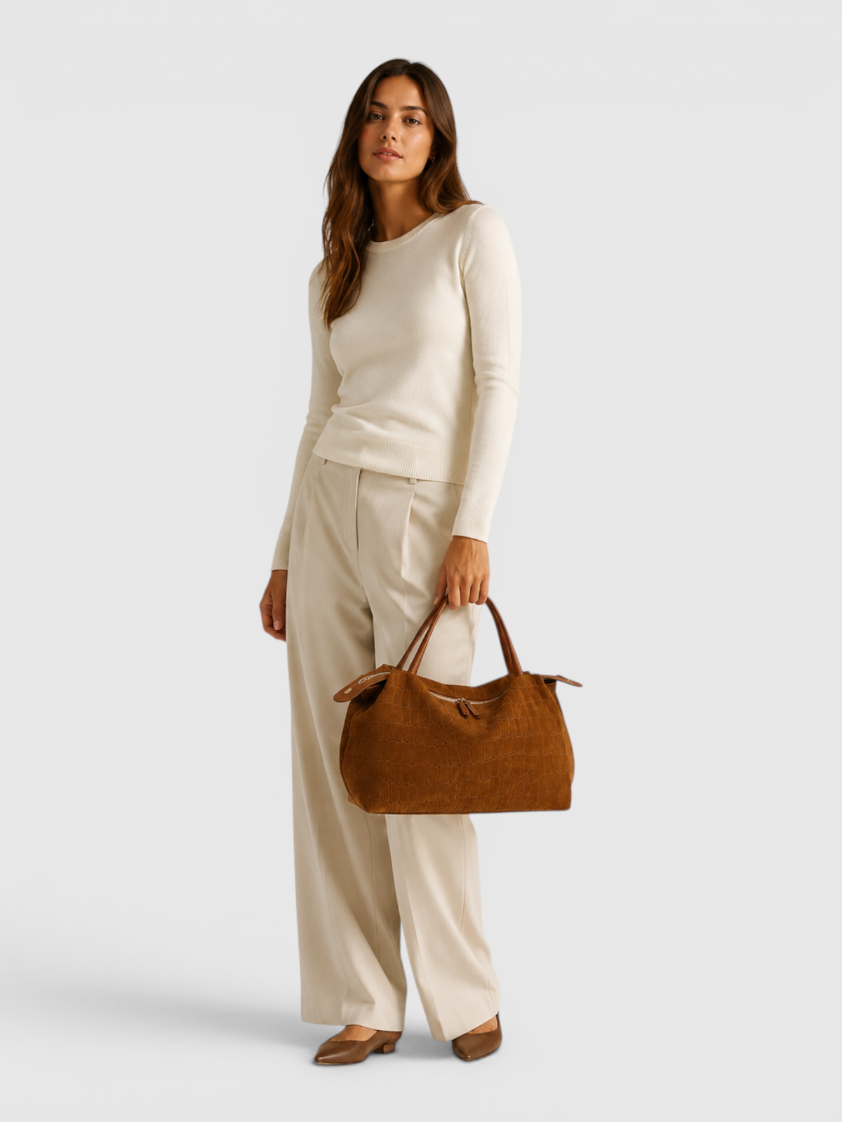 Algedi Suede Croc