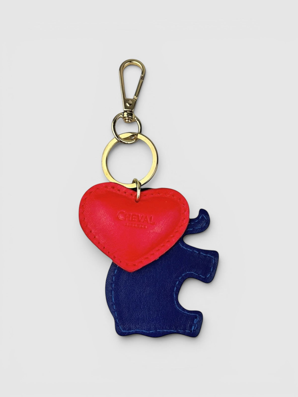Red heart keychain 