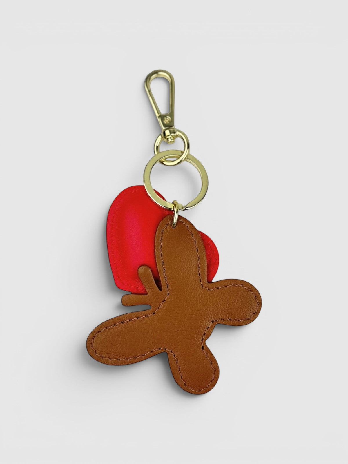 Red heart keychain 