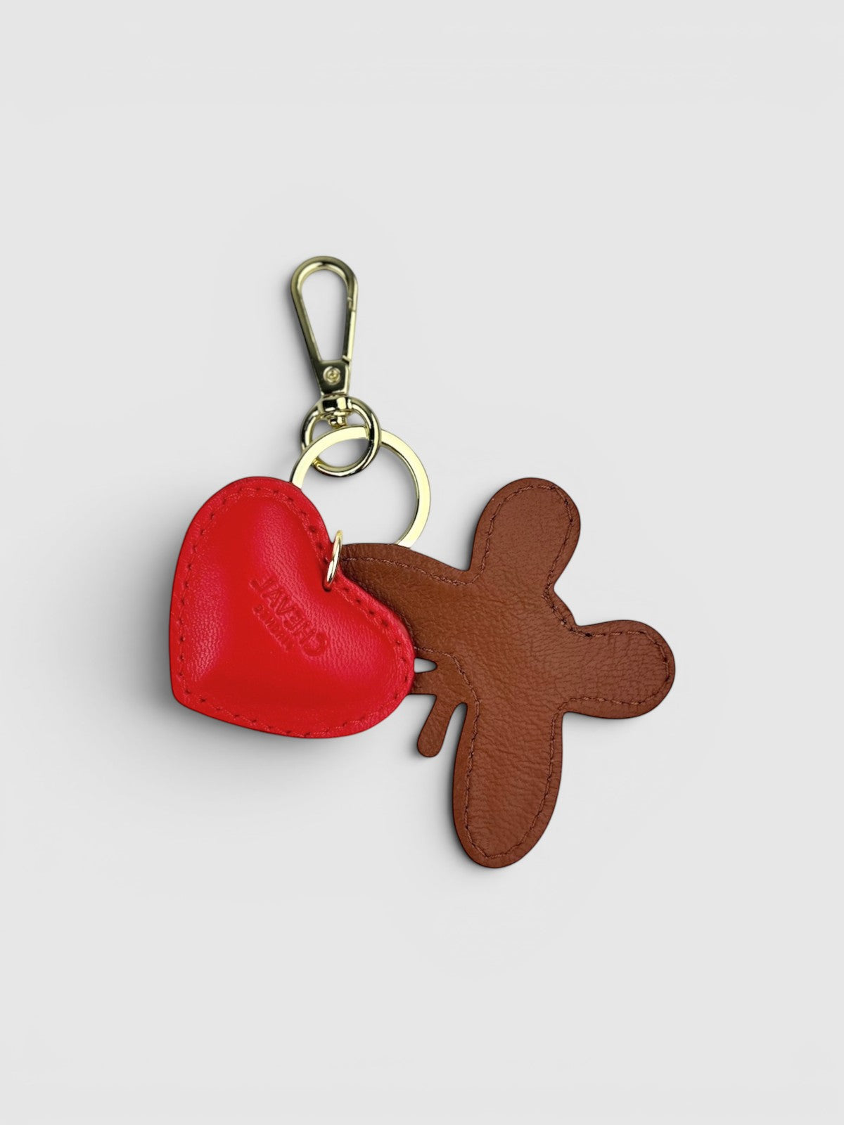 Red heart keychain 