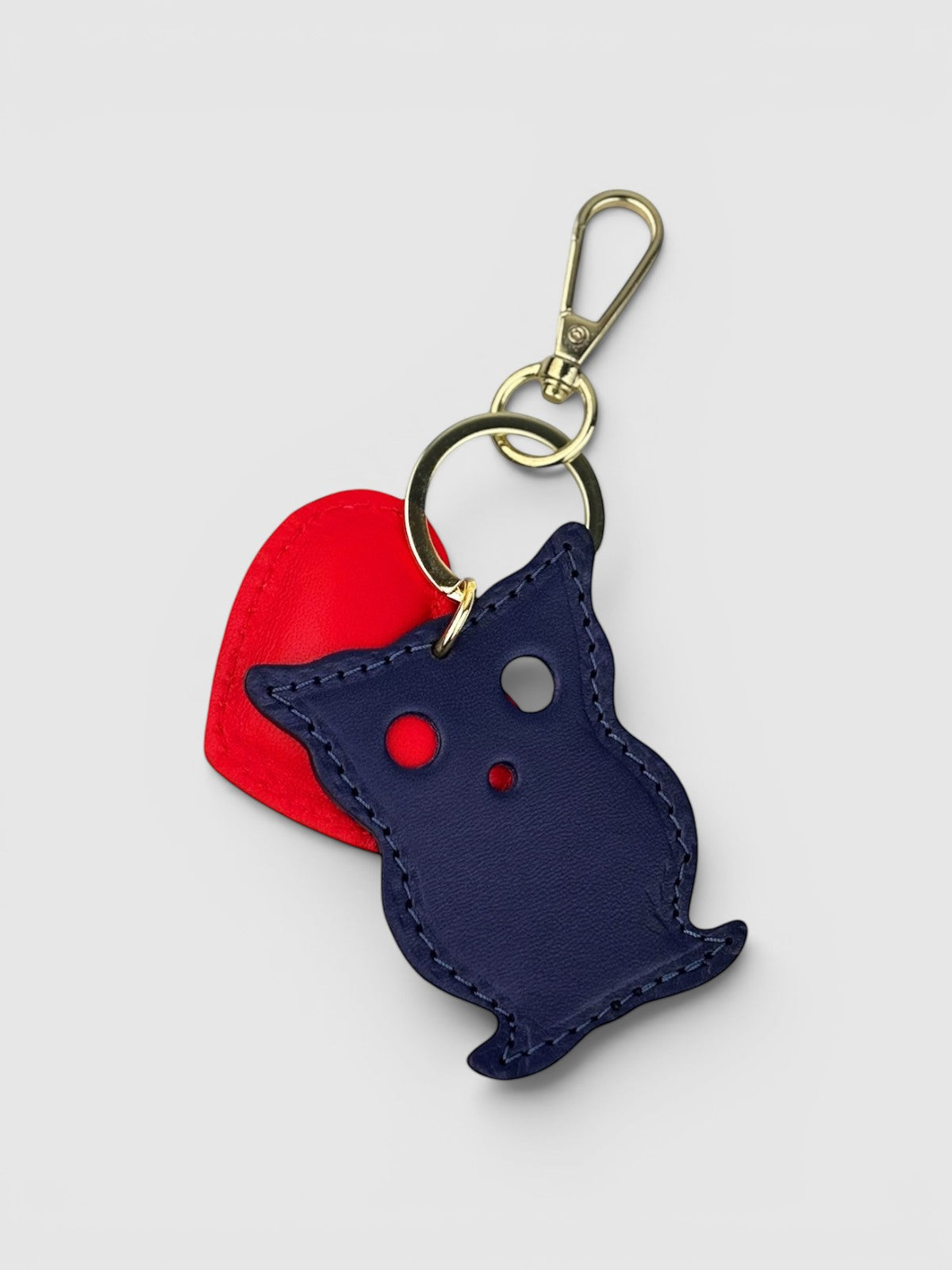 Red heart keychain 