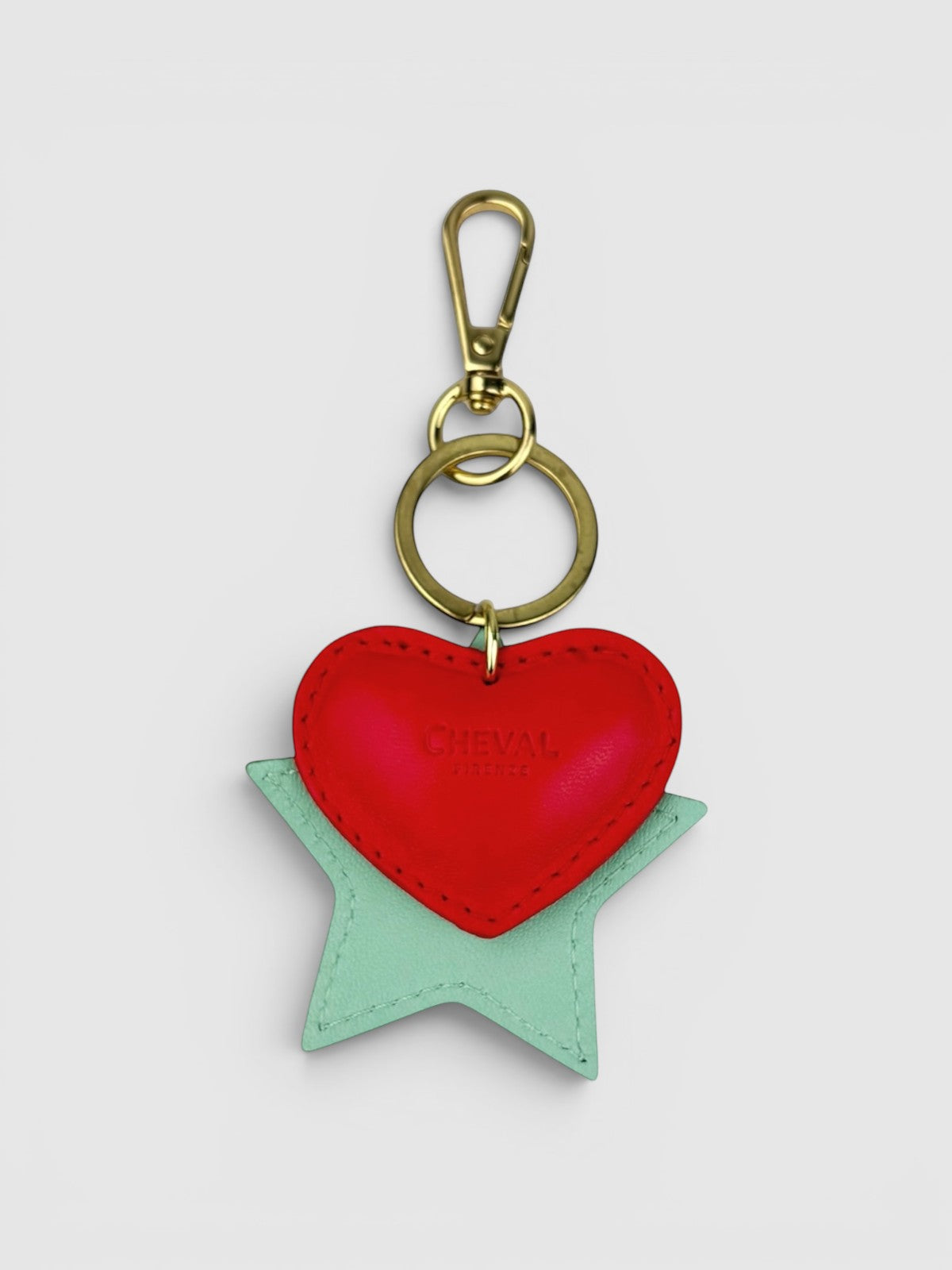 Red heart keychain 