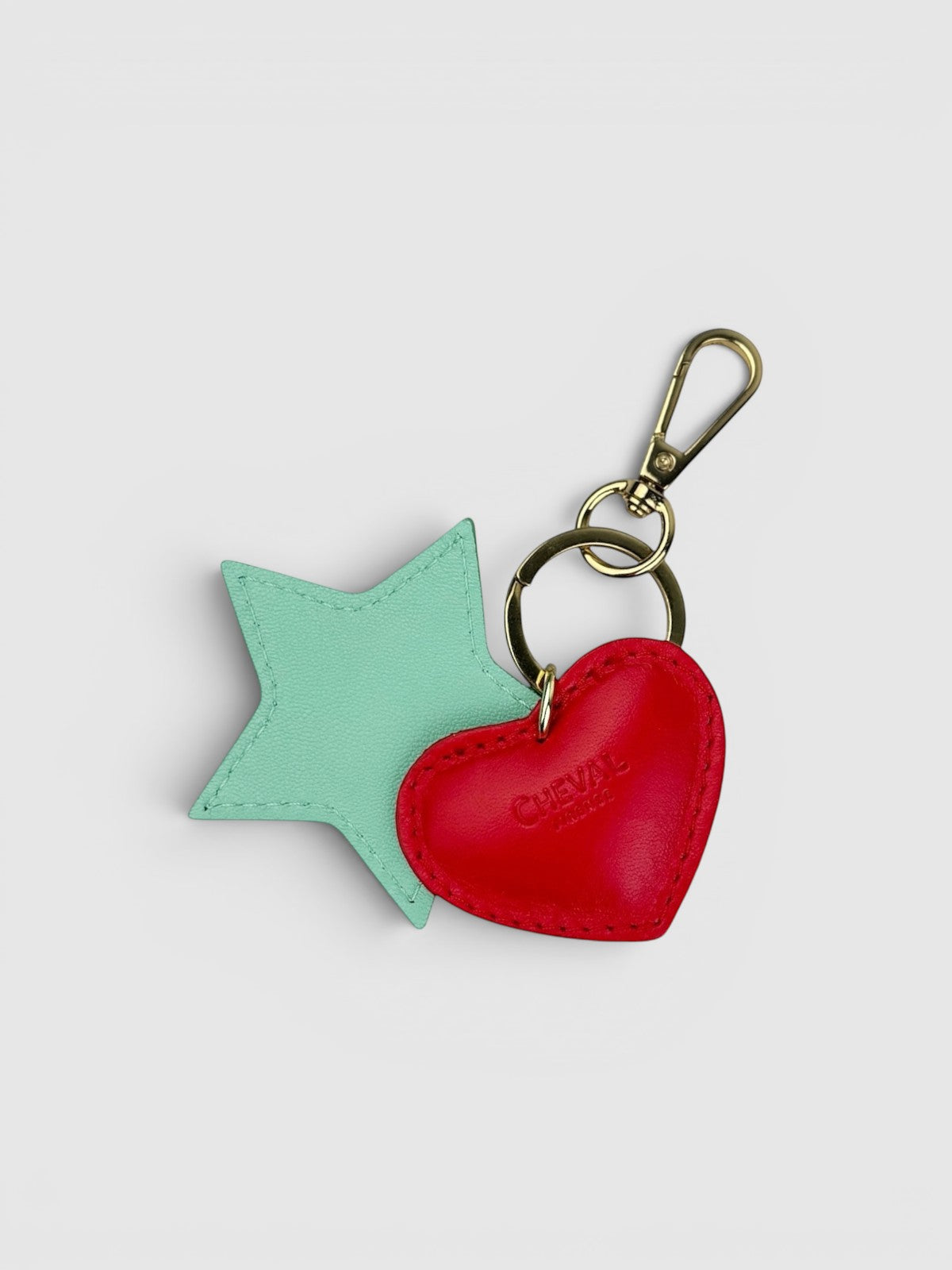 Red heart keychain 