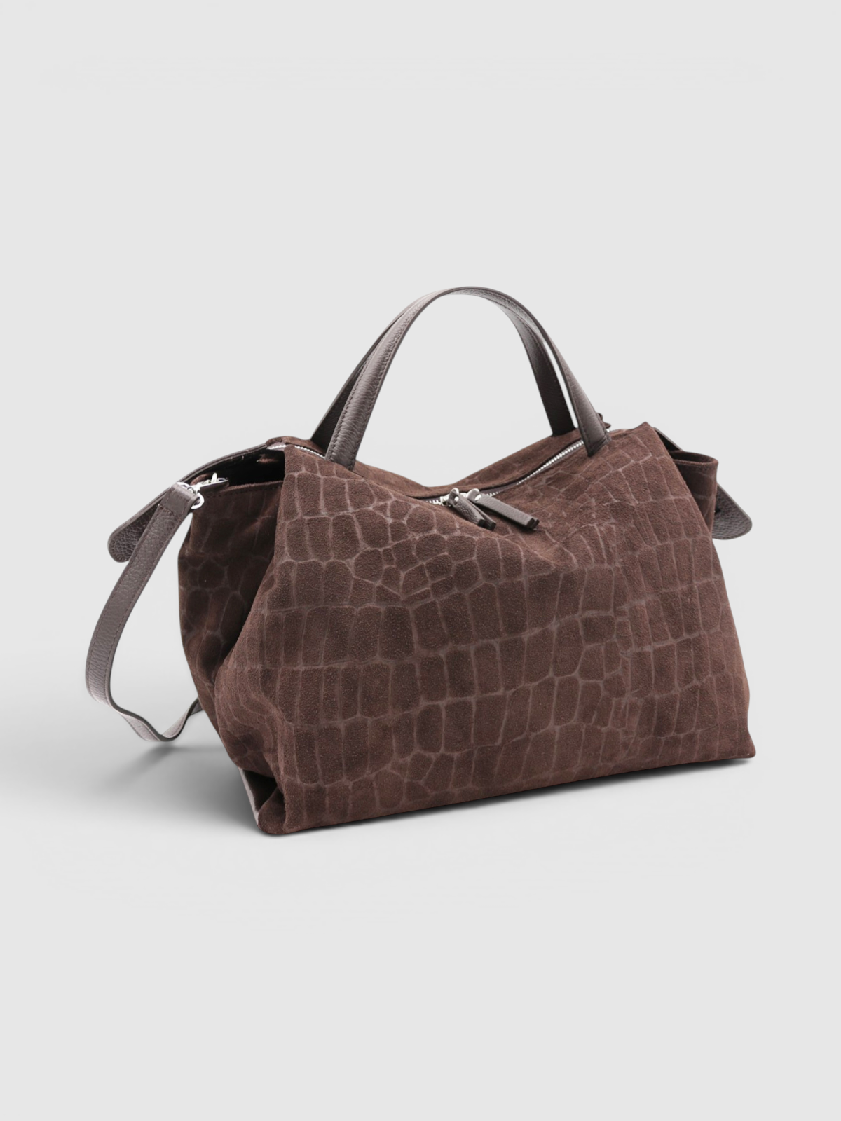 Algedi Suede Croc